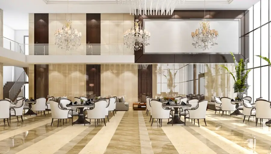 Boutique hotel interior fit out in Dubai